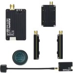 RushFPV 3.3G 2W VTX Wireless Video and VRX with 16 Channels Accessory for RC UAV